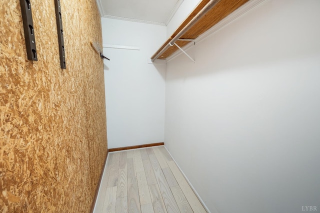 1132 Bancroft, Goode, VA 24556 - walk in closet with light wood-style floors