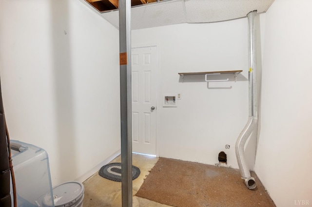 1132 Bancroft, Goode, VA 24556 - washroom featuring laundry area