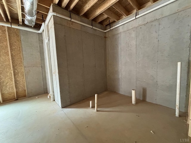 6 Live Oak Dr, Forest, VA 24551 - view of unfinished basement