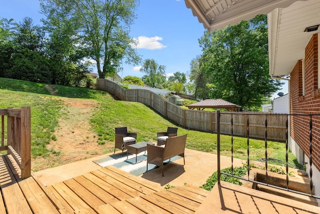 4600 Greenwood Dr, Lynchburg, VA 24502 - deck with a patio area