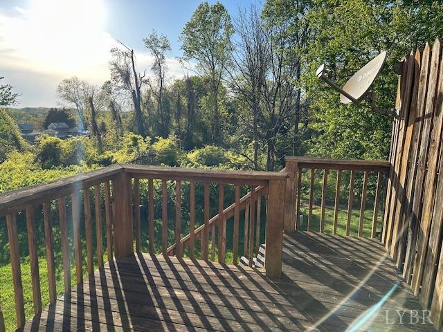 202 Rustwood Ct, Rustburg, VA 24588 - view of deck