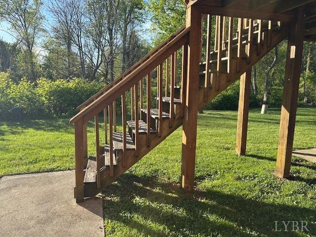 202 Rustwood Ct, Rustburg, VA 24588 - exterior space with stairs