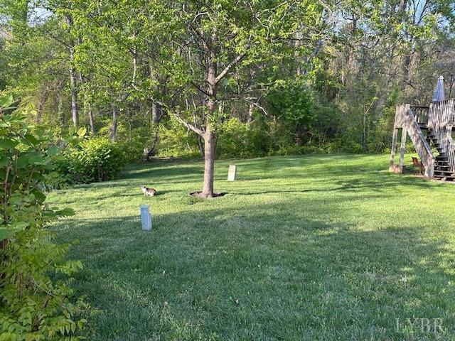 202 Rustwood Ct, Rustburg, VA 24588 - view of yard featuring stairs
