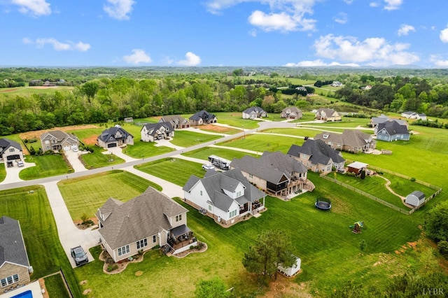 1205 Bradford Crossing Pl, Goode, VA 24556 - birds eye view of property with a residential view