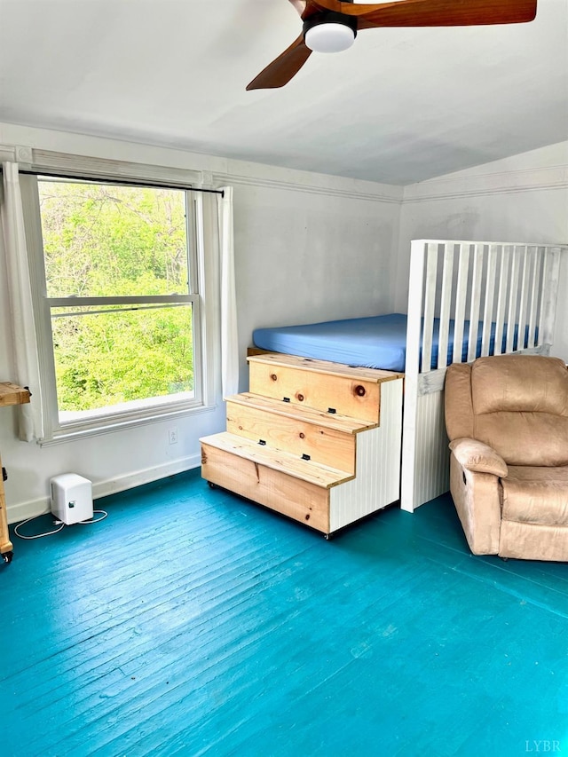 1721 Spencer Pl, Lynchburg, VA 24504 - bedroom with baseboards and a ceiling fan