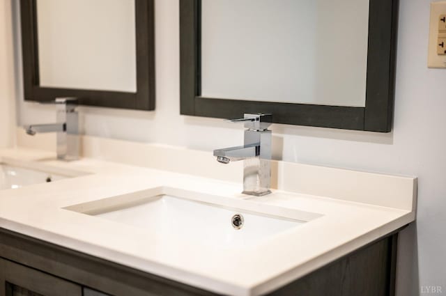 730 Stuart St, Lynchburg, VA 24501 - bathroom featuring double vanity