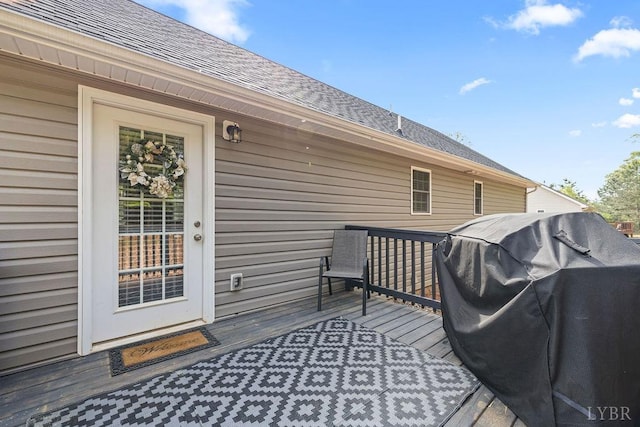 208 Samson Way, Madison Heights, VA 24572 - deck with area for grilling