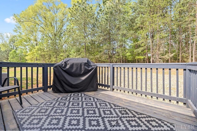 208 Samson Way, Madison Heights, VA 24572 - deck featuring grilling area