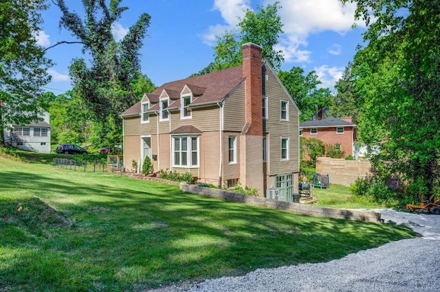 4205 Tremont, Lynchburg, VA 24502 - back of house featuring a chimney