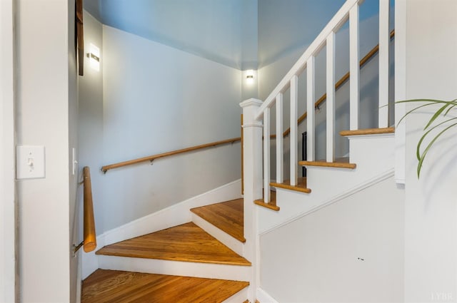 4205 Tremont, Lynchburg, VA 24502 - stairs featuring wood finished floors