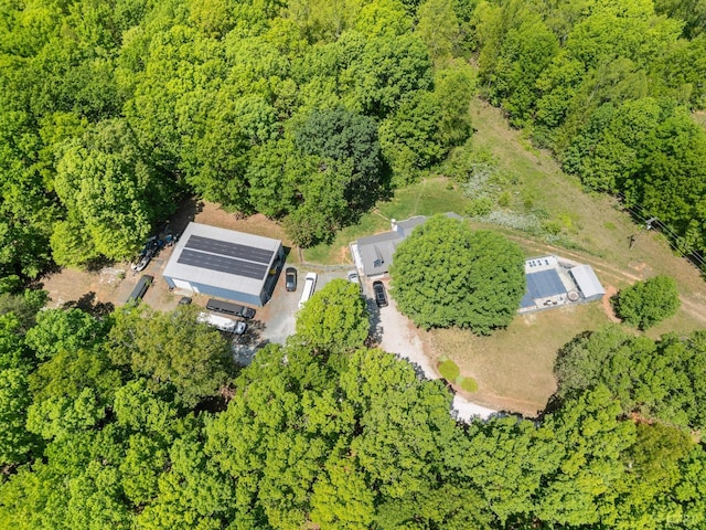 95 Rhage Ln, Lynchburg, VA 24504 - aerial overview of property's location featuring a forest