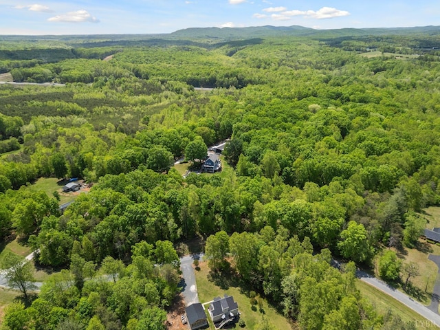 95 Rhage Ln, Lynchburg, VA 24504 - drone / aerial view of a heavily wooded area