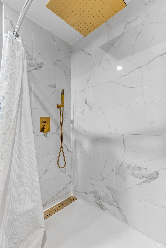 95 Rhage Ln, Lynchburg, VA 24504 - bathroom with a marble finish shower
