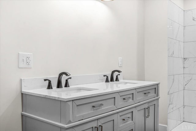 3882 Peakland Pl, Lynchburg, VA 24503 - full bathroom featuring double vanity