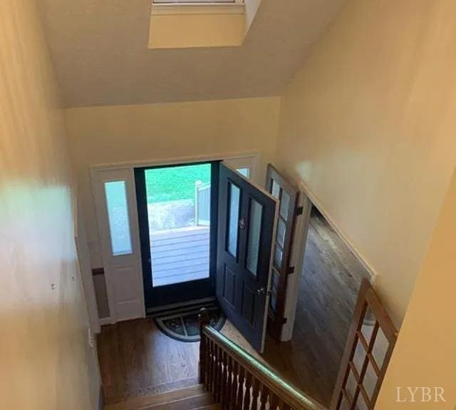 69 Gough Rd, Rustburg, VA 24588 - foyer featuring wood finished floors