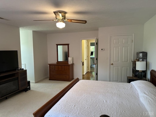 69 Gough Rd, Rustburg, VA 24588 - carpeted bedroom with a ceiling fan and baseboards