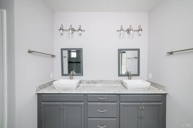 1051 Wills Way, Forest, VA 24551 - bathroom featuring double vanity
