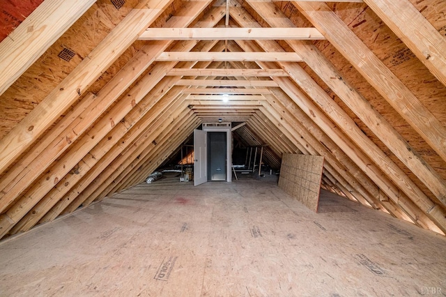 1051 Wills Way, Forest, VA 24551 - view of unfinished attic