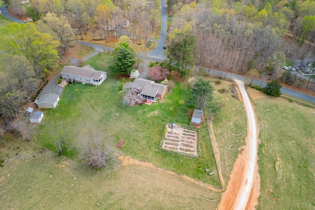 2637 Chilton Rd, Appomattox, VA 24522 - aerial view of property's location featuring a forest