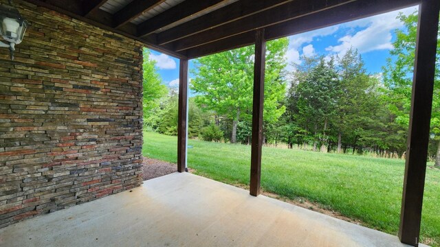 1057 Barrow Hills Dr, Moneta, VA 24104 - view of patio