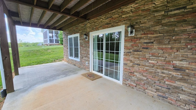1057 Barrow Hills Dr, Moneta, VA 24104 - view of patio / terrace