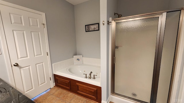 1057 Barrow Hills Dr, Moneta, VA 24104 - full bath with a stall shower and a garden tub