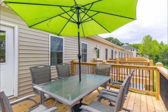 3008 Hill St Unit 313, Lynchburg, VA 24501 - deck featuring outdoor dining space
