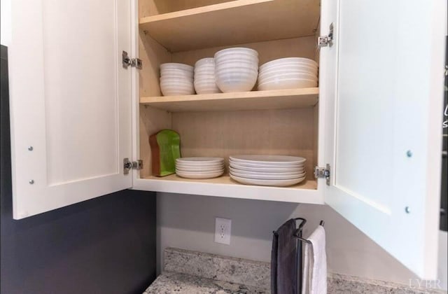 3008 Hill St Unit 313, Lynchburg, VA 24501 - kitchen view of open shelves and white cabinets