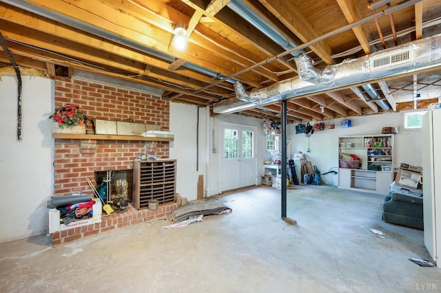302 Spring Lake Rd, Forest, VA 24551 - basement featuring visible vents