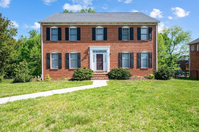 528 Lady Slipper Ln, Lynchburg, VA 24502 - colonial home featuring brick siding