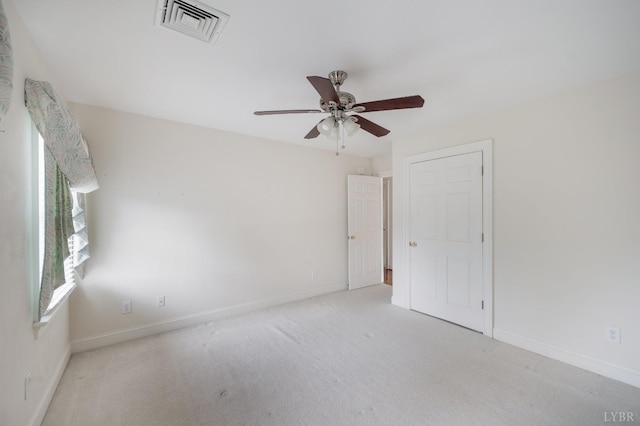 528 Lady Slipper Ln, Lynchburg, VA 24502 - empty room featuring ceiling fan and light colored carpet