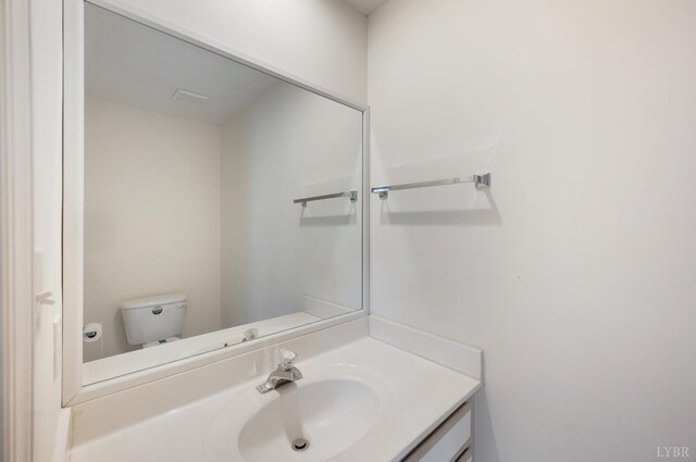 528 Lady Slipper Ln, Lynchburg, VA 24502 - half bath featuring vanity and toilet