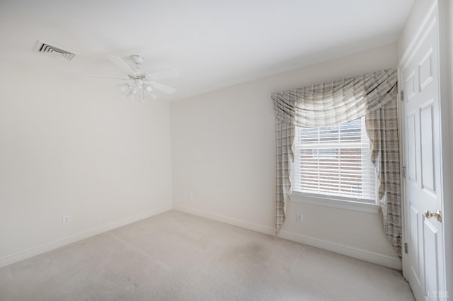 528 Lady Slipper Ln, Lynchburg, VA 24502 - carpeted empty room with baseboards and ceiling fan