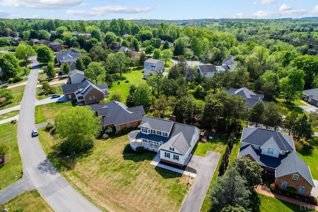 1348 Lake Shore Dr, Forest, VA 24551 - aerial perspective of suburban area
