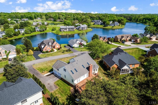 1348 Lake Shore Dr, Forest, VA 24551 - aerial perspective of suburban area featuring a nearby body of water