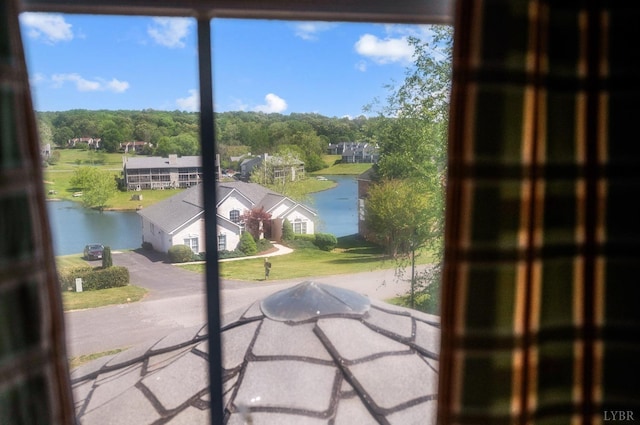 1348 Lake Shore Dr, Forest, VA 24551 - entryway featuring a water view, french doors, and plenty of natural light