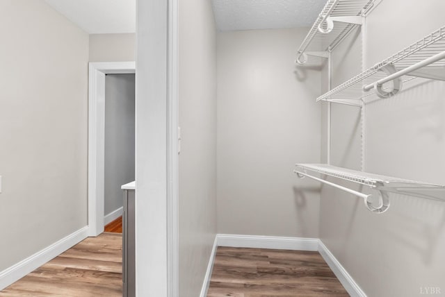 507 Henry St, Gretna, VA 24557 - spacious closet with wood finished floors