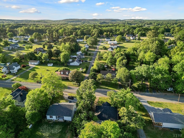 507 Henry St, Gretna, VA 24557 - birds eye view of property featuring a view of trees and a residential view