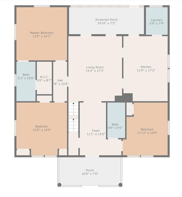 507 Henry St, Gretna, VA 24557 - view of layout