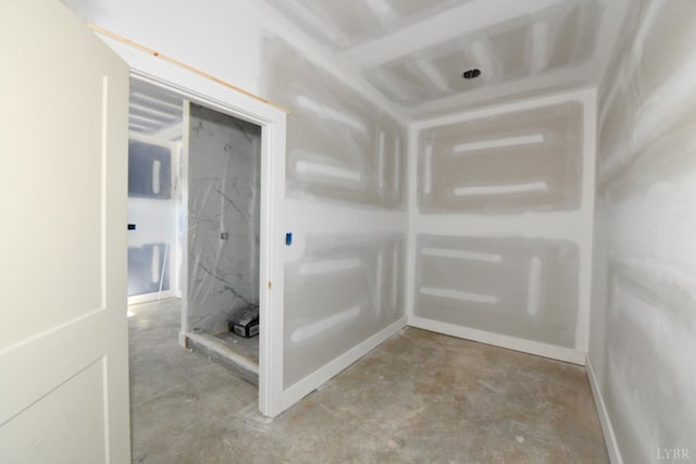 25 Stoney Ridge Blvd, Forest, VA 24551 - hallway featuring concrete floors