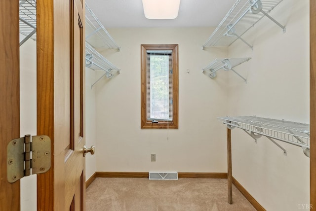 885 Cresthill Rd, Lynchburg, VA 24504 - walk in closet featuring carpet flooring