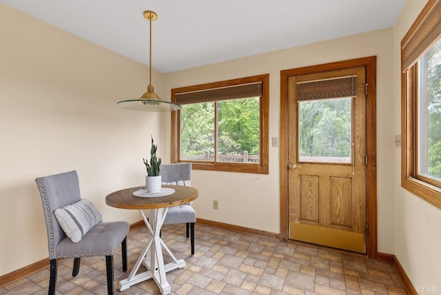 885 Cresthill Rd, Lynchburg, VA 24504 - dining space featuring plenty of natural light and baseboards