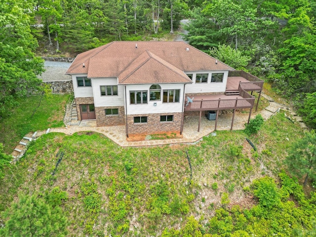 885 Cresthill Rd, Lynchburg, VA 24504 - aerial view of property and surrounding area