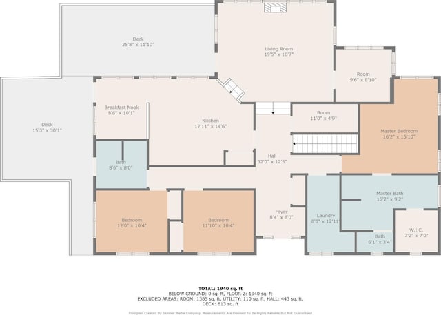 885 Cresthill Rd, Lynchburg, VA 24504 - home floor plan