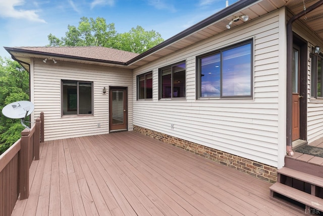 885 Cresthill Rd, Lynchburg, VA 24504 - view of wooden terrace