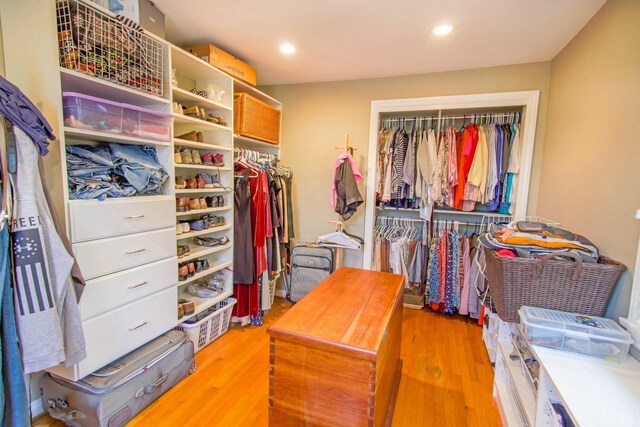 3845 Peakland Pl, Lynchburg, VA 24503 - walk in closet with wood finished floors