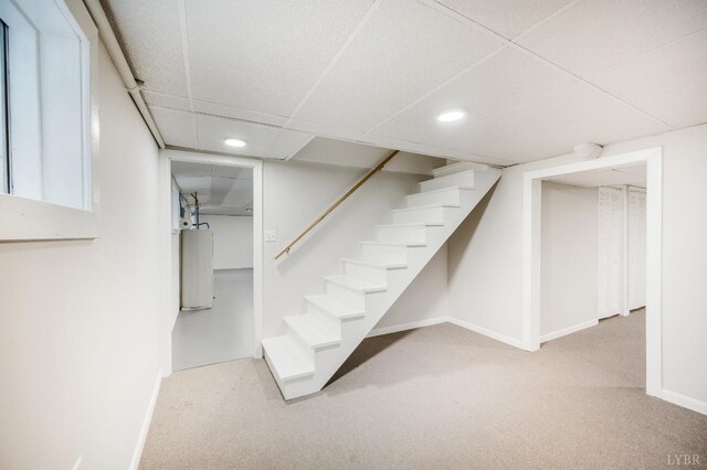 7230 Wards Rd, Rustburg, VA 24588 - finished basement with carpet floors, recessed lighting, and stairway