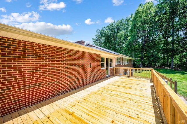 7230 Wards Rd, Rustburg, VA 24588 - view of wooden deck