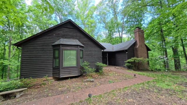 2130 Burnt Bridge Rd, Lynchburg, VA 24503 - view of front of property featuring a chimney