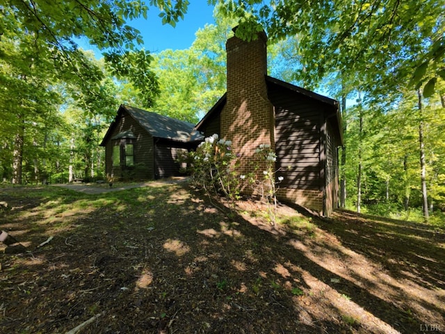 2130 Burnt Bridge Rd, Lynchburg, VA 24503 - view of side of property featuring a chimney
